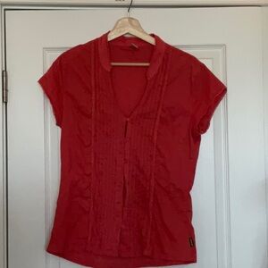 Prana Burnt orange Women's Blouse